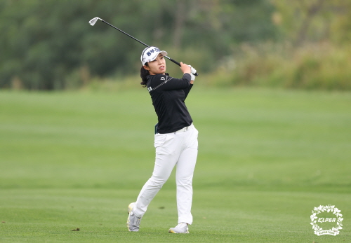 3주 연속 KLPGA 투어 대회 우승에 도전하는 김수지. 사진= KLPGA